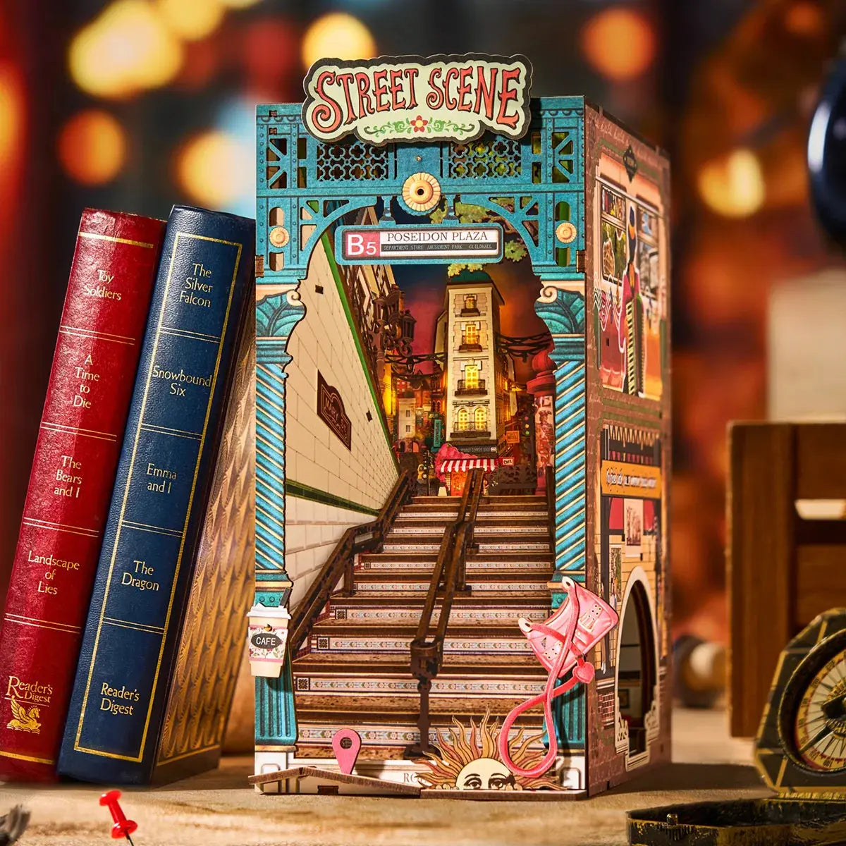 Book Nook Ruelles & Villes - Book Nook Studio
