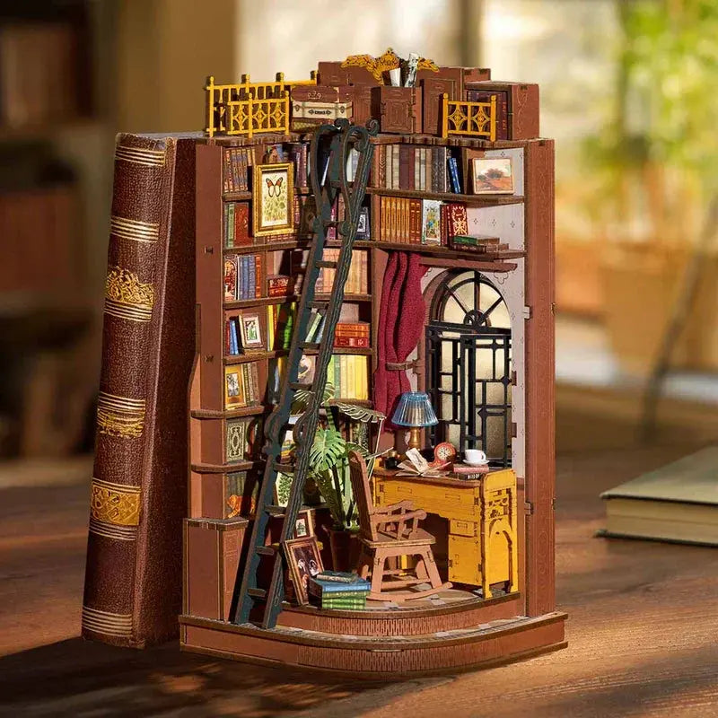 Book Nook Silent Corner Study - Crafterra