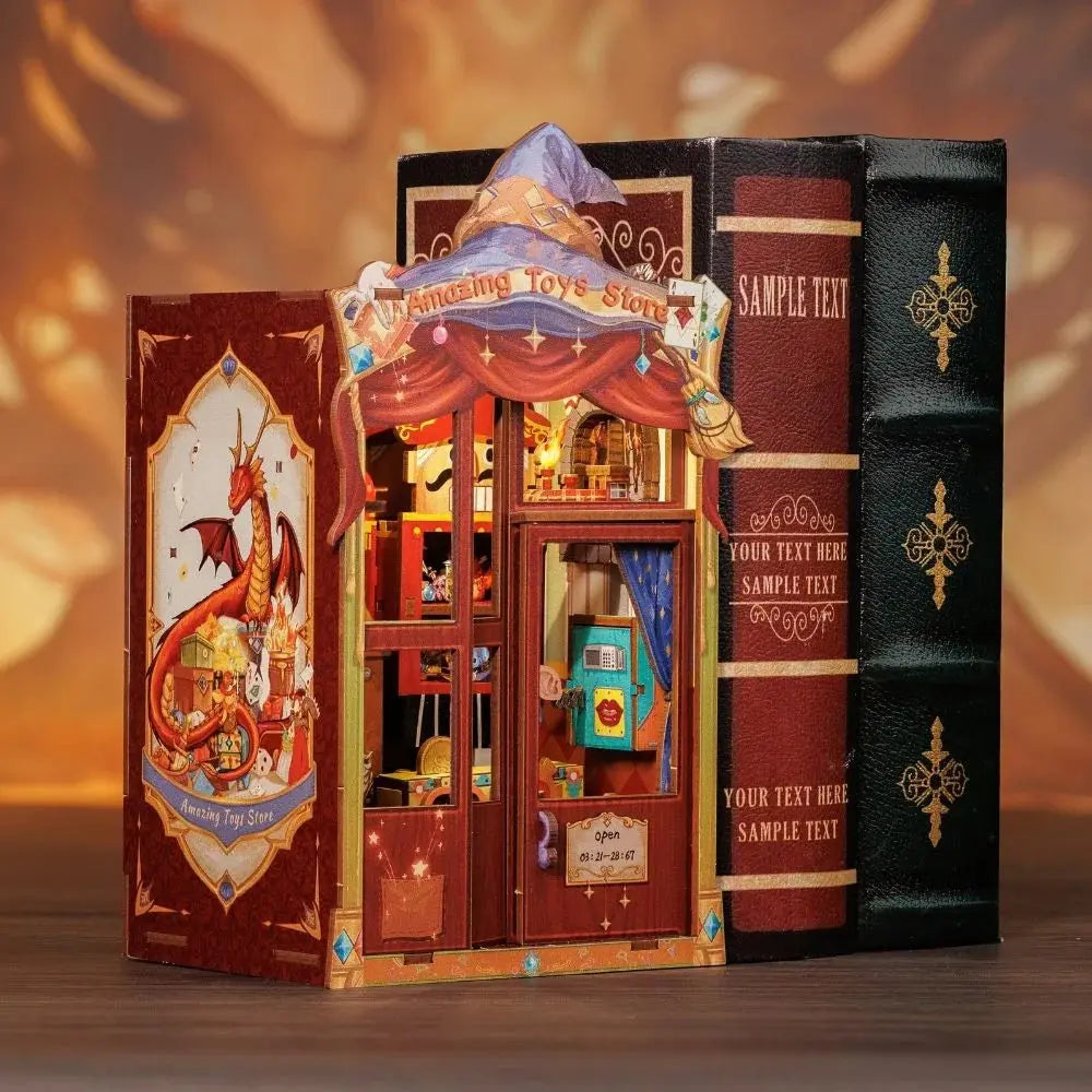 Book Nook Amazing Toys Store II - Book Nook Studio