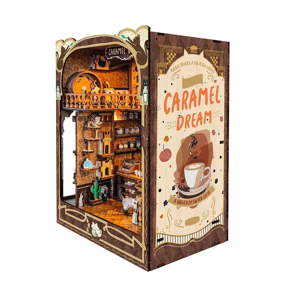 Book Nook Caramel Dream - Book Nook Studio