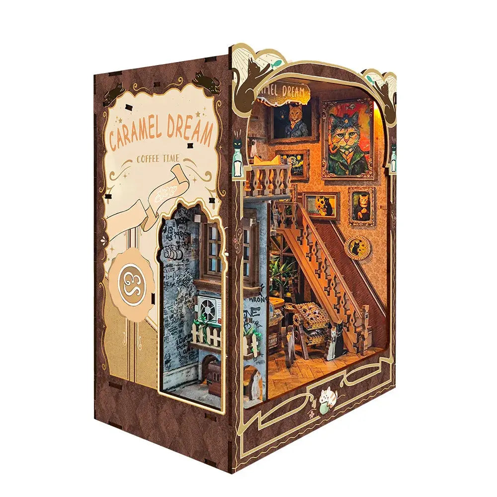 Book Nook Caramel Dream - Book Nook Studio