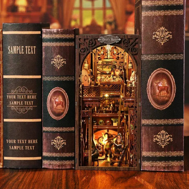 Book Nook Dwarf’s House - Book Nook Studio