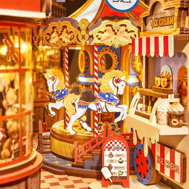 Book Nook Fairytail Amusement Park - Book Nook Studio