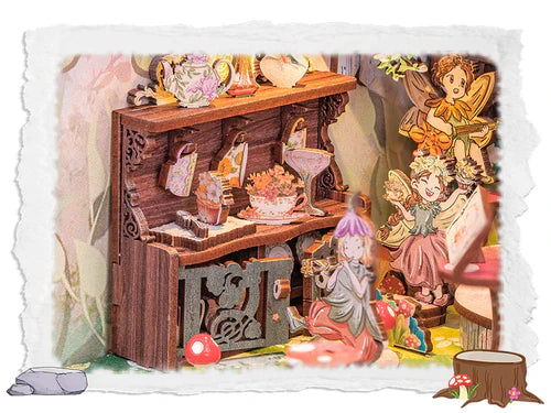 Book Nook Flower Forest Concert - Book Nook Studio