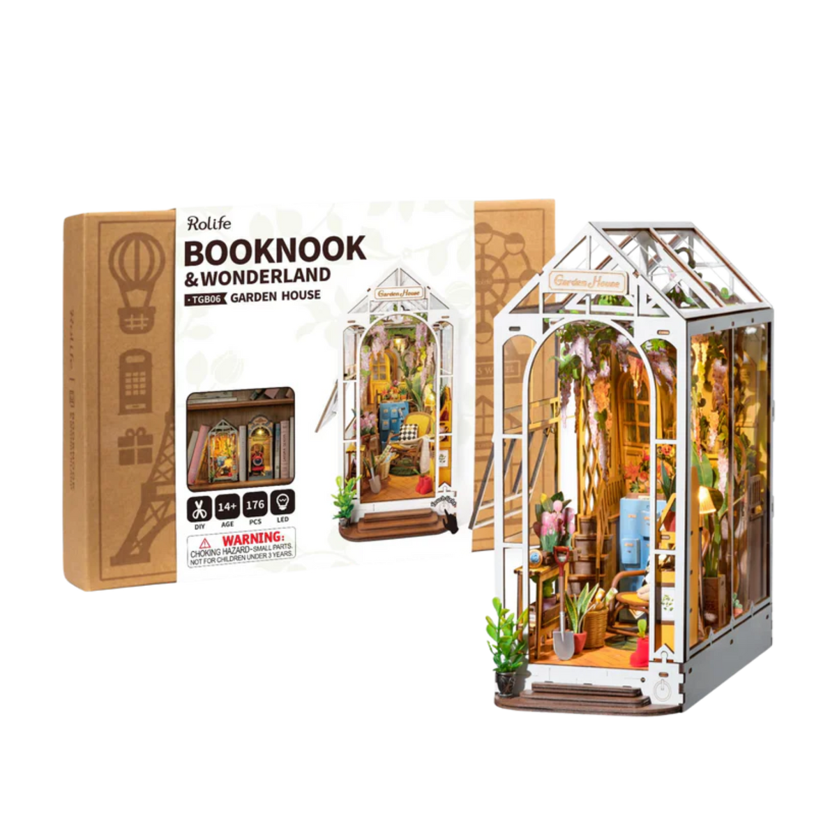 Book Nook Garden House - Book Nook Studio