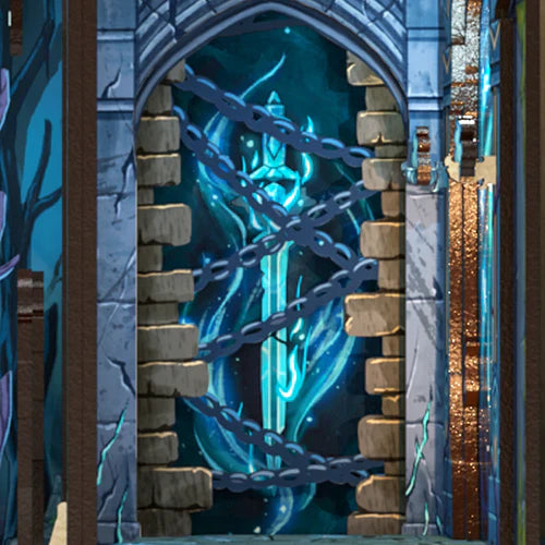 Book Nook Gate of Wonderland - Book Nook Studio