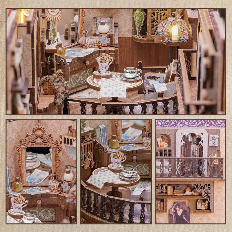 Book Nook Grandfather’s Antiques Store - Book Nook Studio