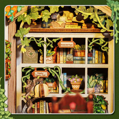 Book Nook Green Life Bookshop - Book Nook Studio