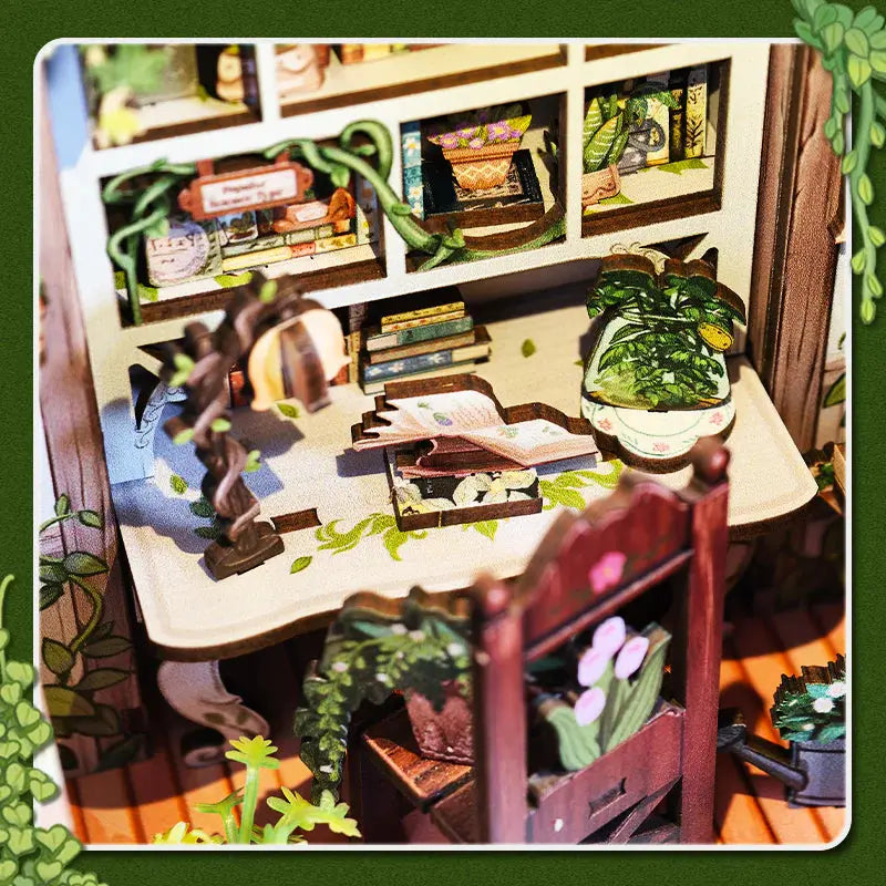 Book Nook Green Life Bookshop - Book Nook Studio