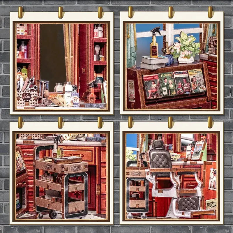 Book Nook John’s Hair Salon - Book Nook Studio
