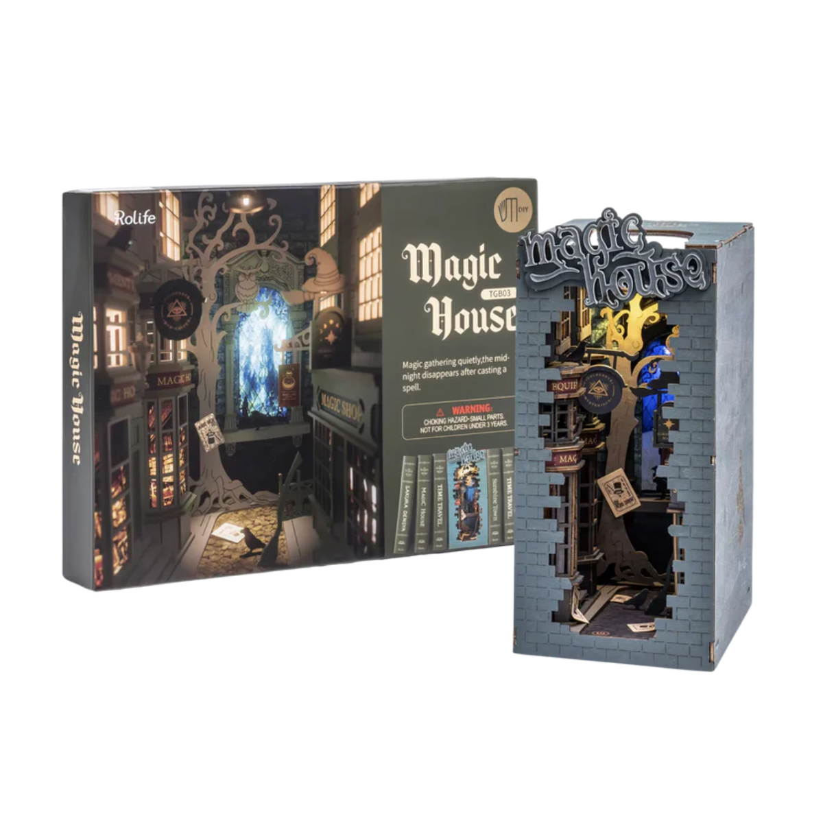 Book Nook Magic House - Book Nook Studio