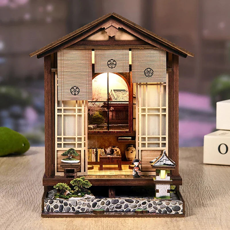 Book Nook Moss-Lantern Harmony Garden - Book Nook Studio