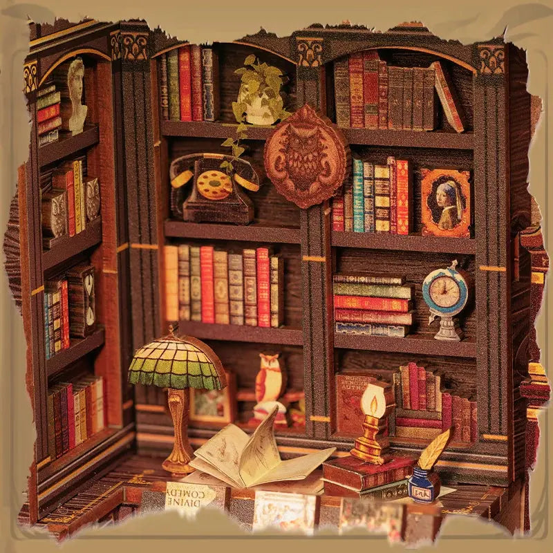 Book Nook Owl Bookstore - Book Nook Studio