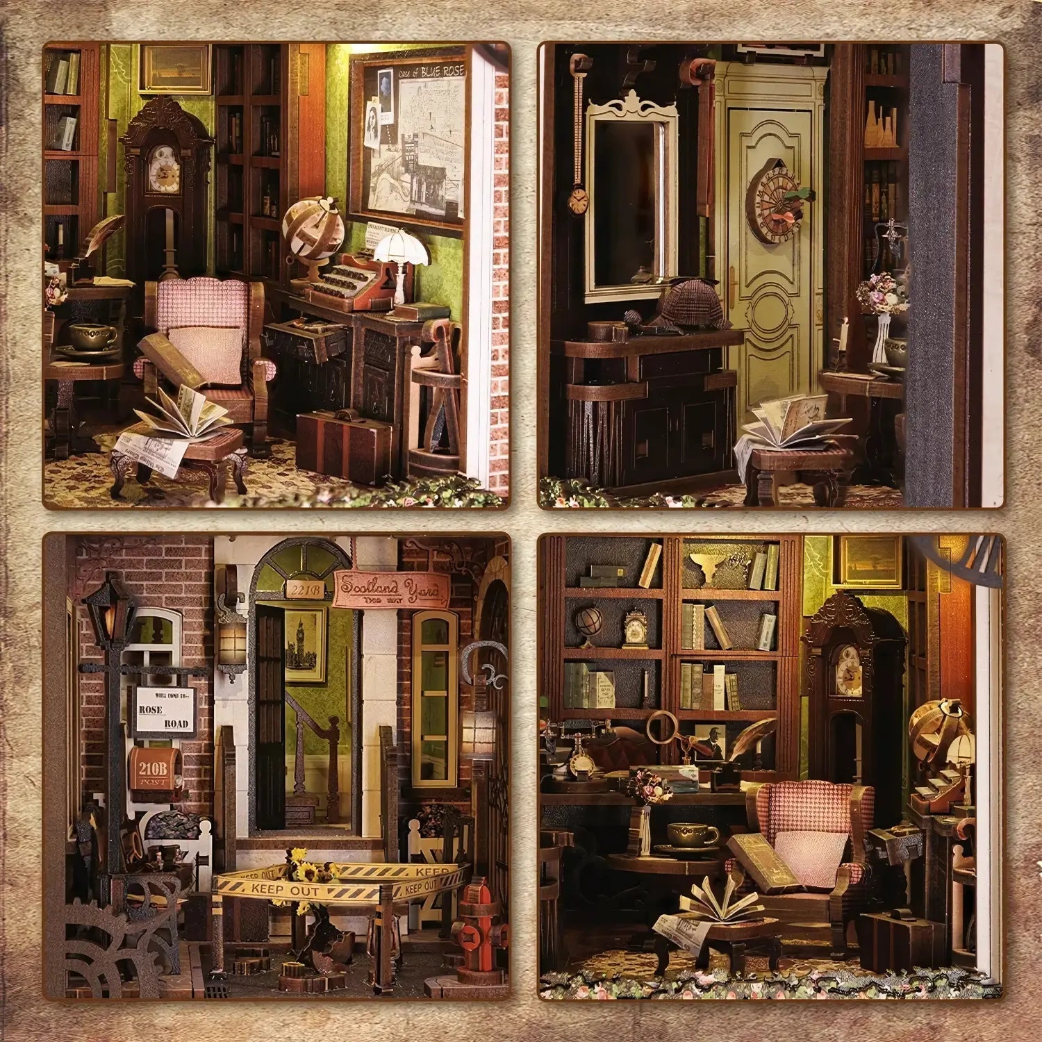 Book Nook Rose Detective Agency - Book Nook Studio