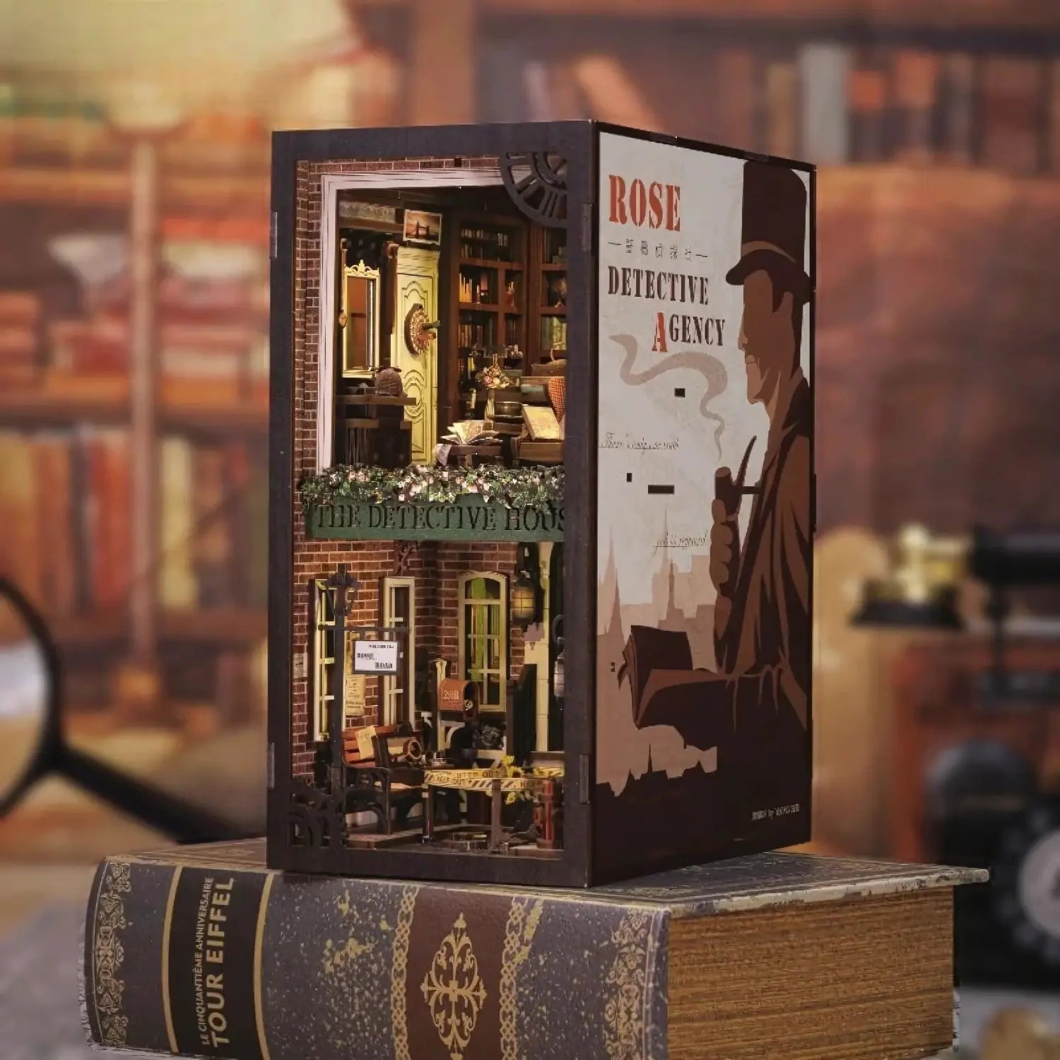 Book Nook Rose Detective Agency - Book Nook Studio