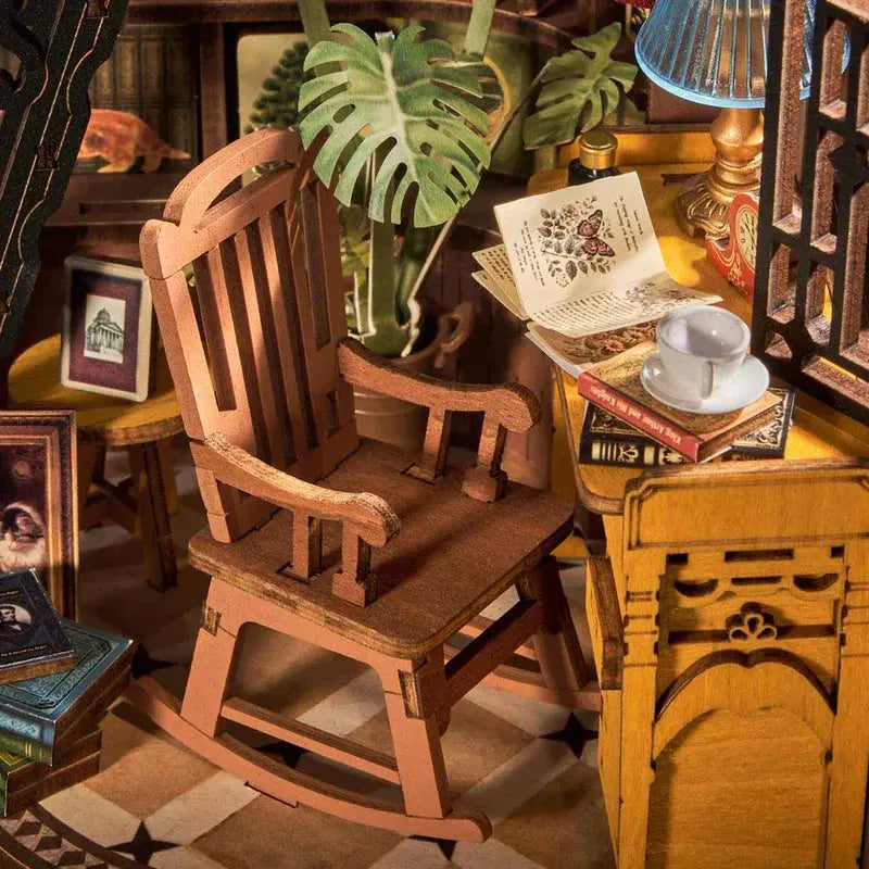 Book Nook Silent Corner Study - Book Nook Studio