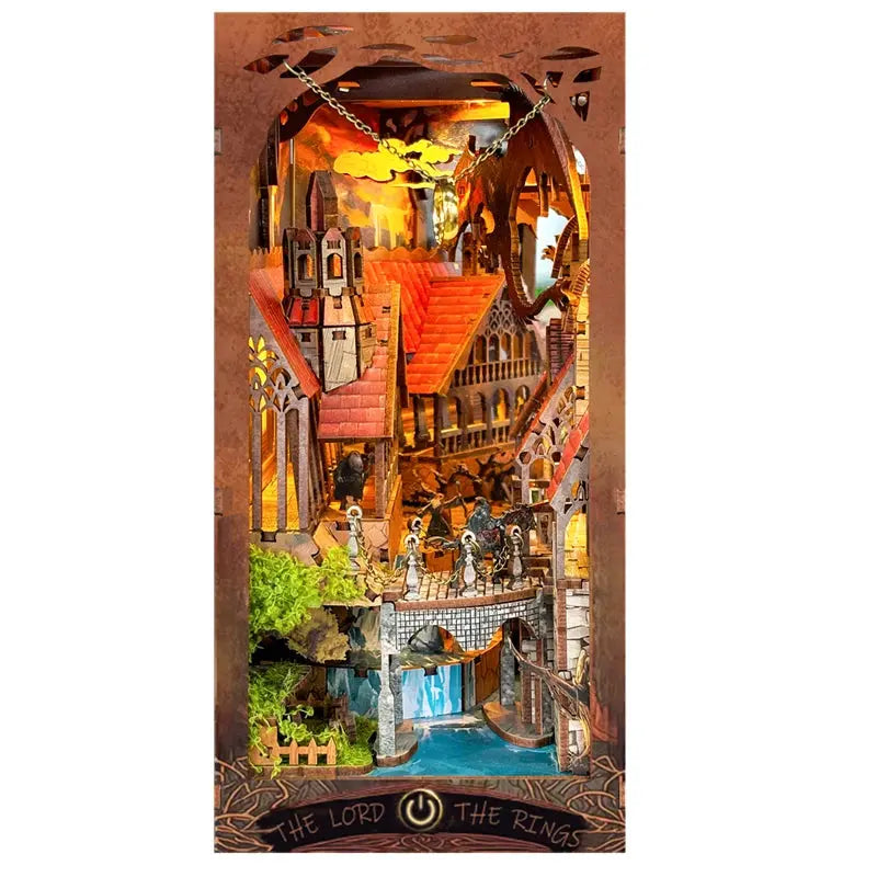 Book Nook Spirit Valley of The Magic Ring - Book Nook Studio