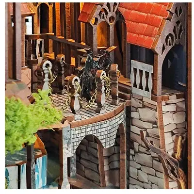 Book Nook Spirit Valley of The Magic Ring - Book Nook Studio