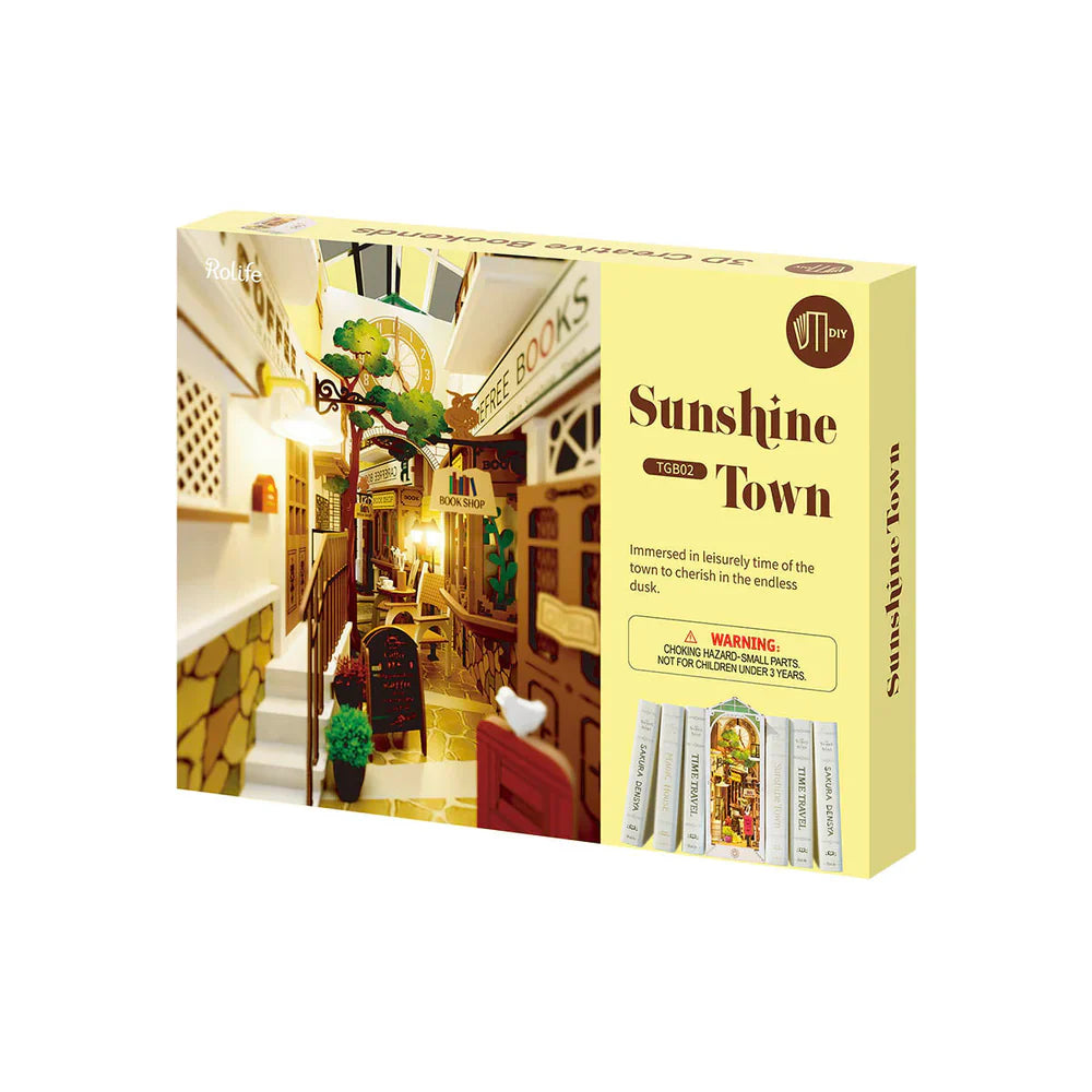 Book Nook Sunshine Town - Book Nook Studio
