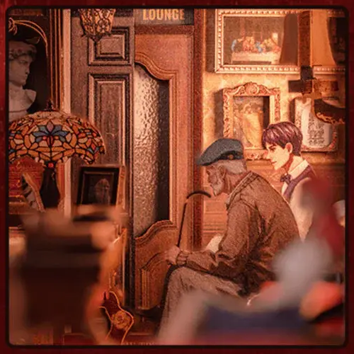 Book Nook Train Mystery - Book Nook Studio