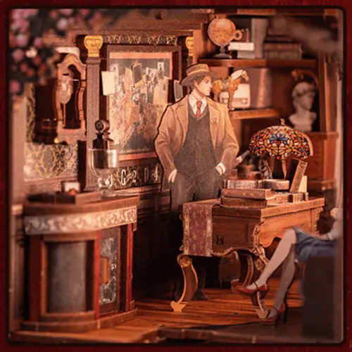 Book Nook Train Mystery - Book Nook Studio