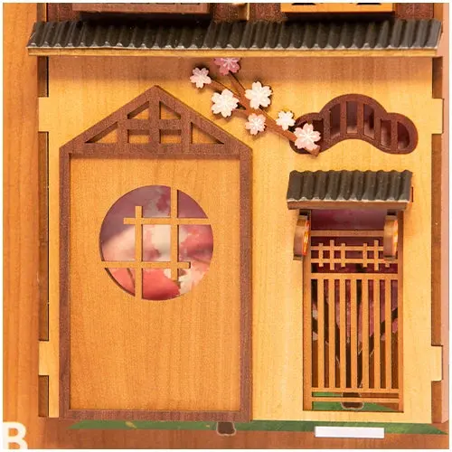 Book Nook Under The Sakura Tree - Book Nook Studio