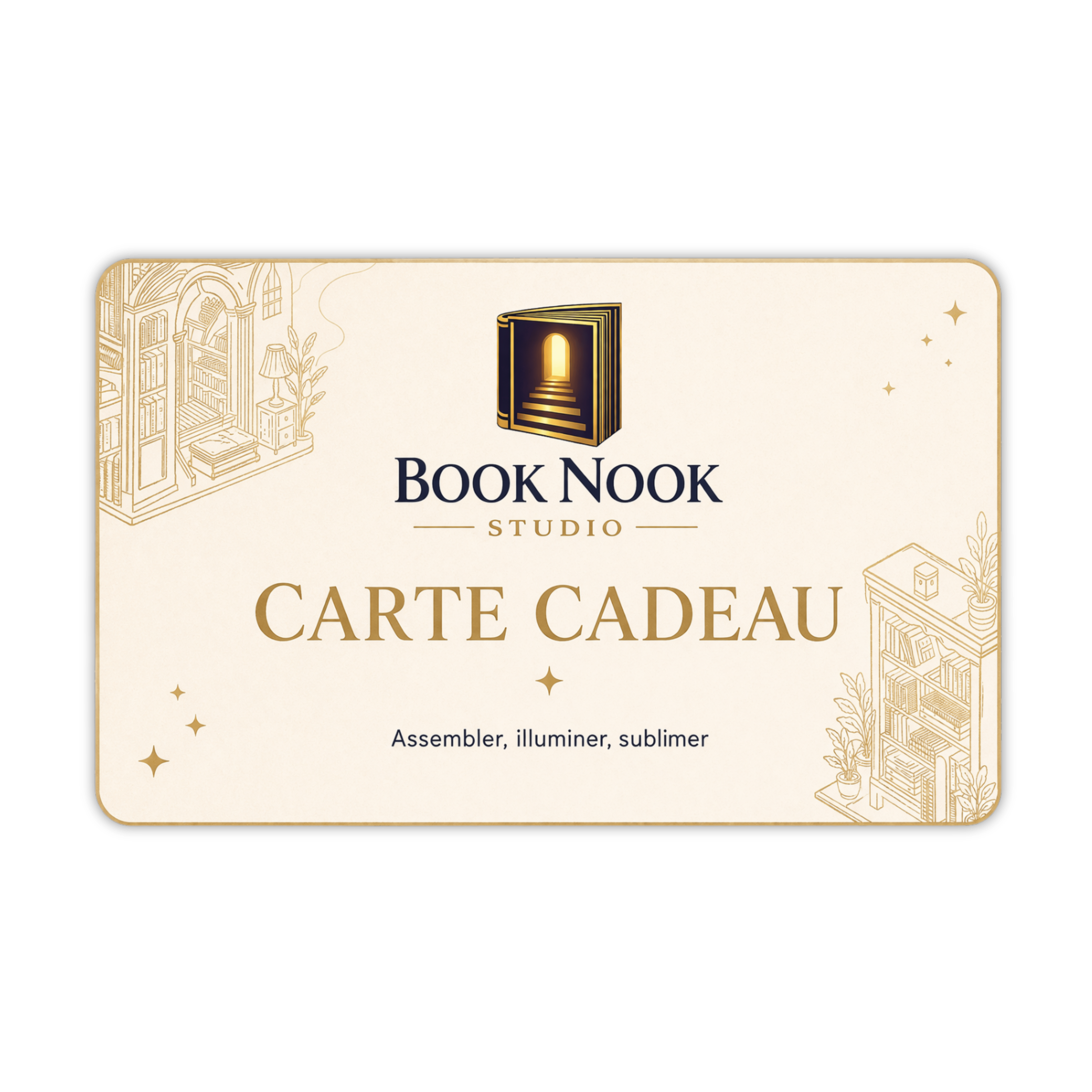 Carte Cadeau - Book Nook Studio