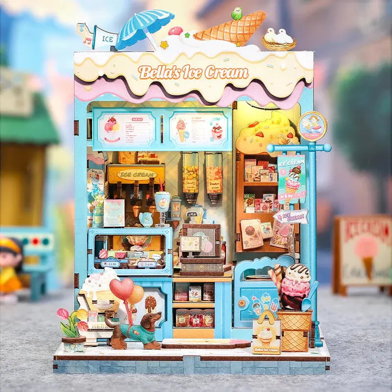 Book Nook Bella’s Ice Cream - Book Nook Studio