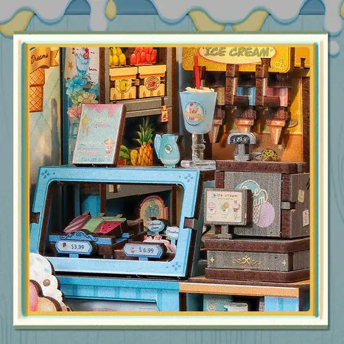 Book Nook Bella’s Ice Cream - Book Nook Studio