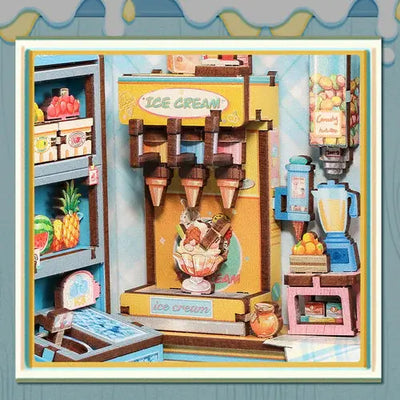 Book Nook Bella’s Ice Cream - Book Nook Studio