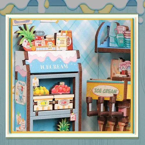 Book Nook Bella’s Ice Cream - Book Nook Studio