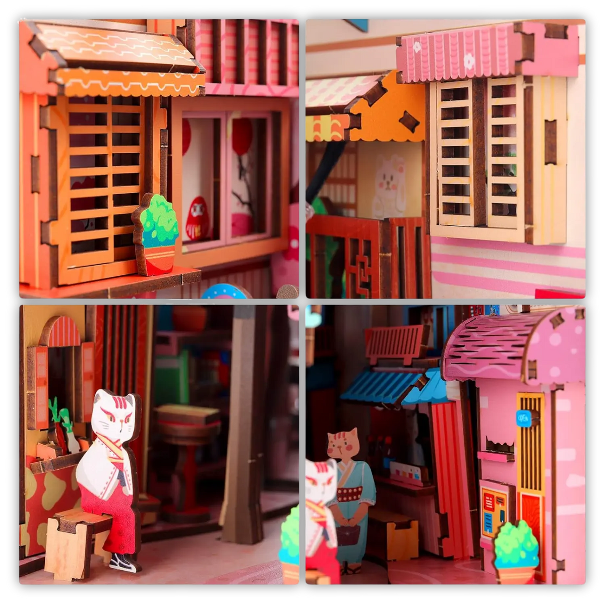 Book Nook Cat Grocery - Book Nook Studio