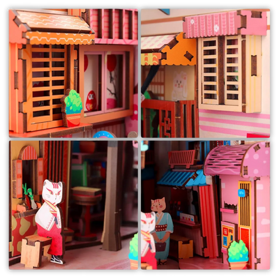 Book Nook Cat Grocery - Book Nook Studio
