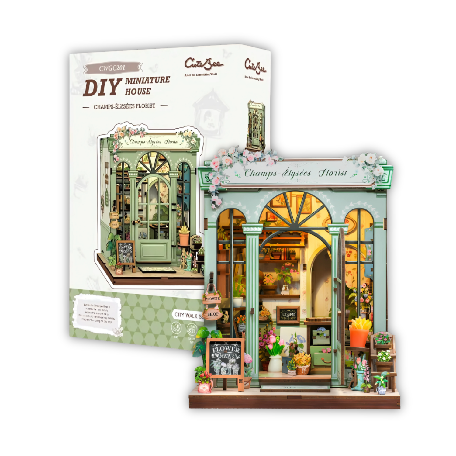 Book Nook Champs-Elysees Florist - Book Nook Studio