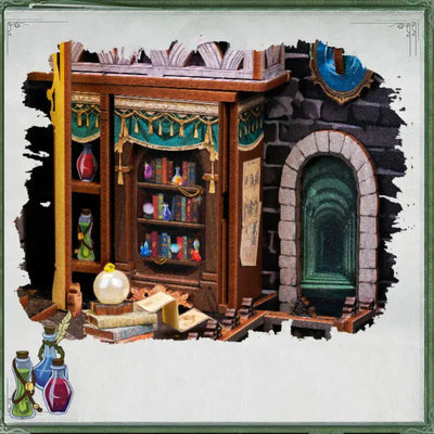 Book Nook Darkness Common Room - Book Nook Studio