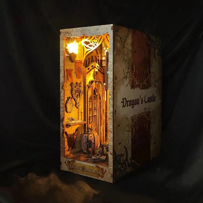 Book Nook Dragon Castle - Book Nook Studio