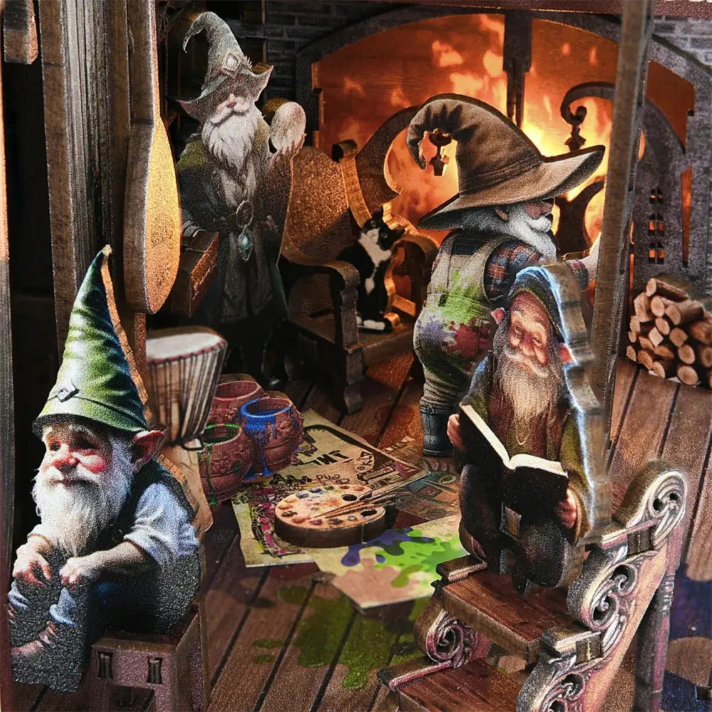 Book Nook Dwarf’s House - Book Nook Studio