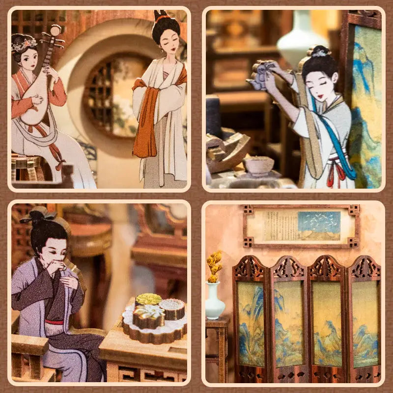 Book Nook Elegant Song Dynasty - Book Nook Studio