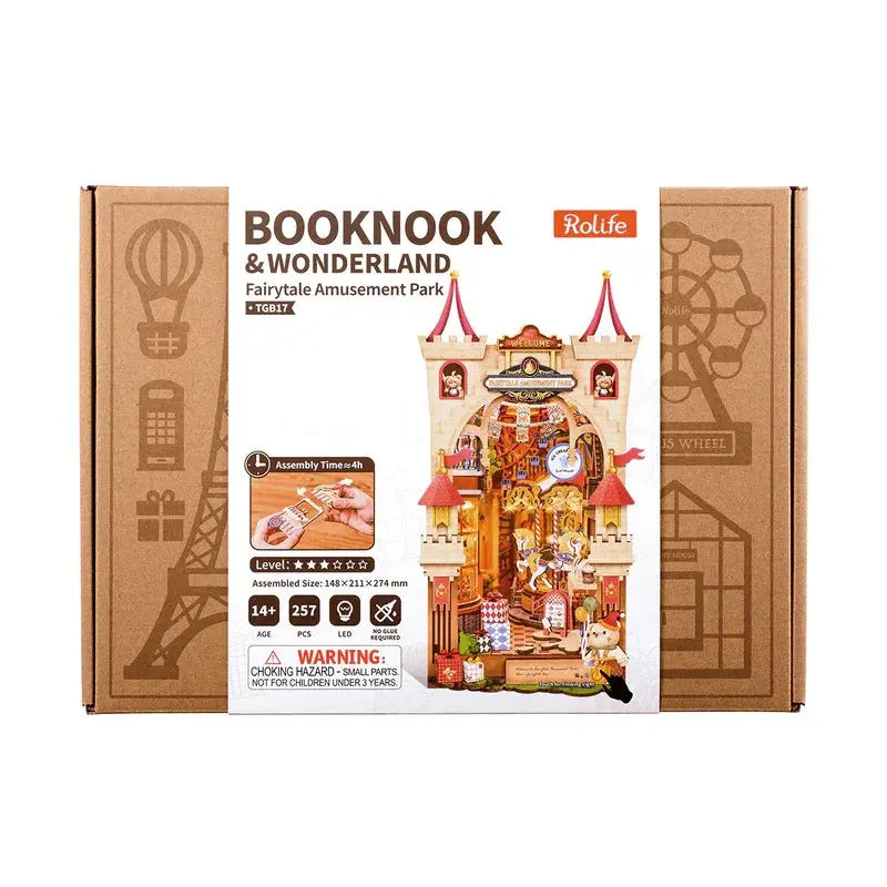 Book Nook Fairytail Amusement Park - Book Nook Studio