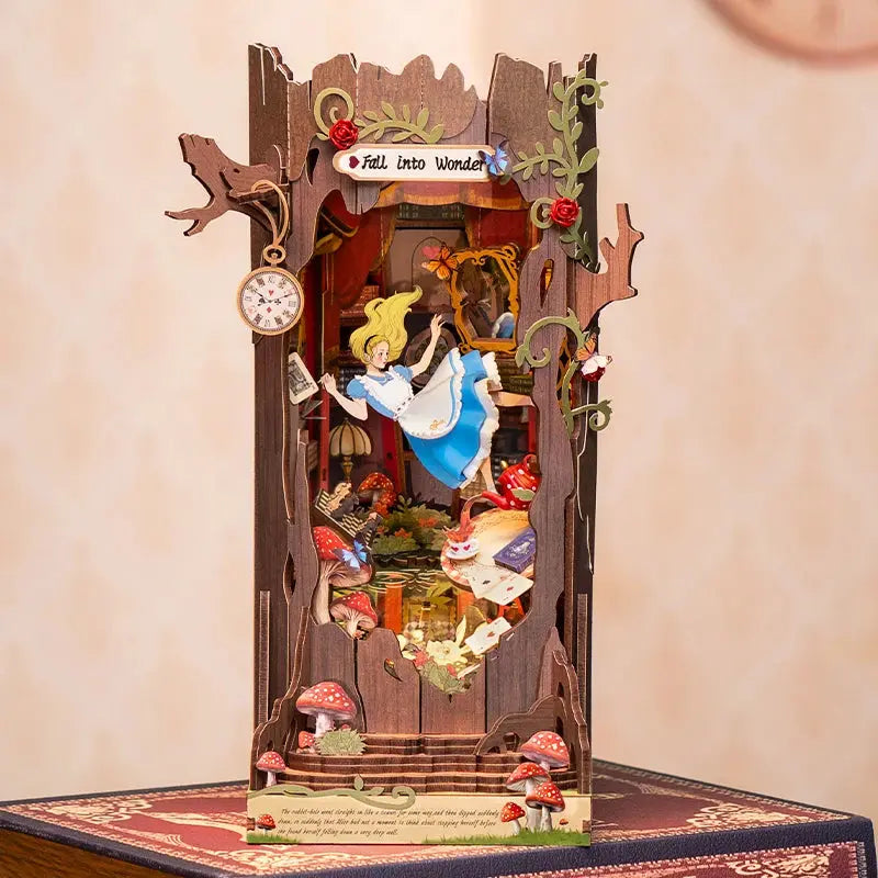 Book Nook Fall Into Wonder - Book Nook Studio