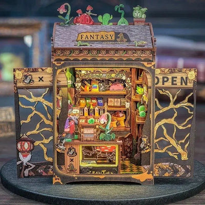 Book Nook Fantasy Plant Shop - Book Nook Studio