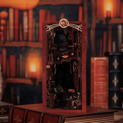 Book Nook Flame Common Room - Book Nook Studio