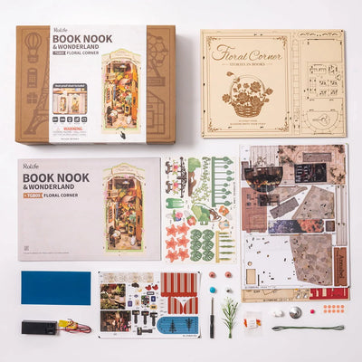Book Nook Floral Corner - Book Nook Studio