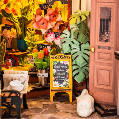 Book Nook Floral Corner - Book Nook Studio