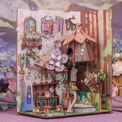 Book Nook Flower Forest Concert - Book Nook Studio