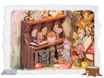 Book Nook Flower Forest Concert - Book Nook Studio