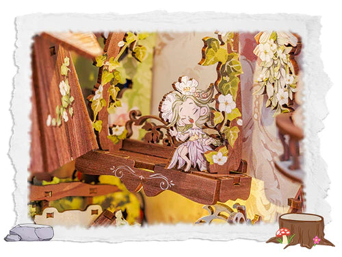 Book Nook Flower Forest Concert - Book Nook Studio