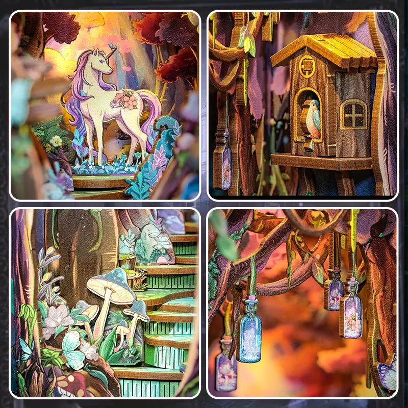 Book Nook Grace of the Forest - Book Nook Studio