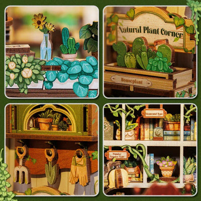Book Nook Green Life Bookshop - Book Nook Studio