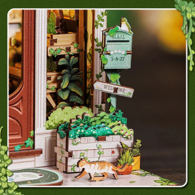 Book Nook Green Life Bookshop - Book Nook Studio